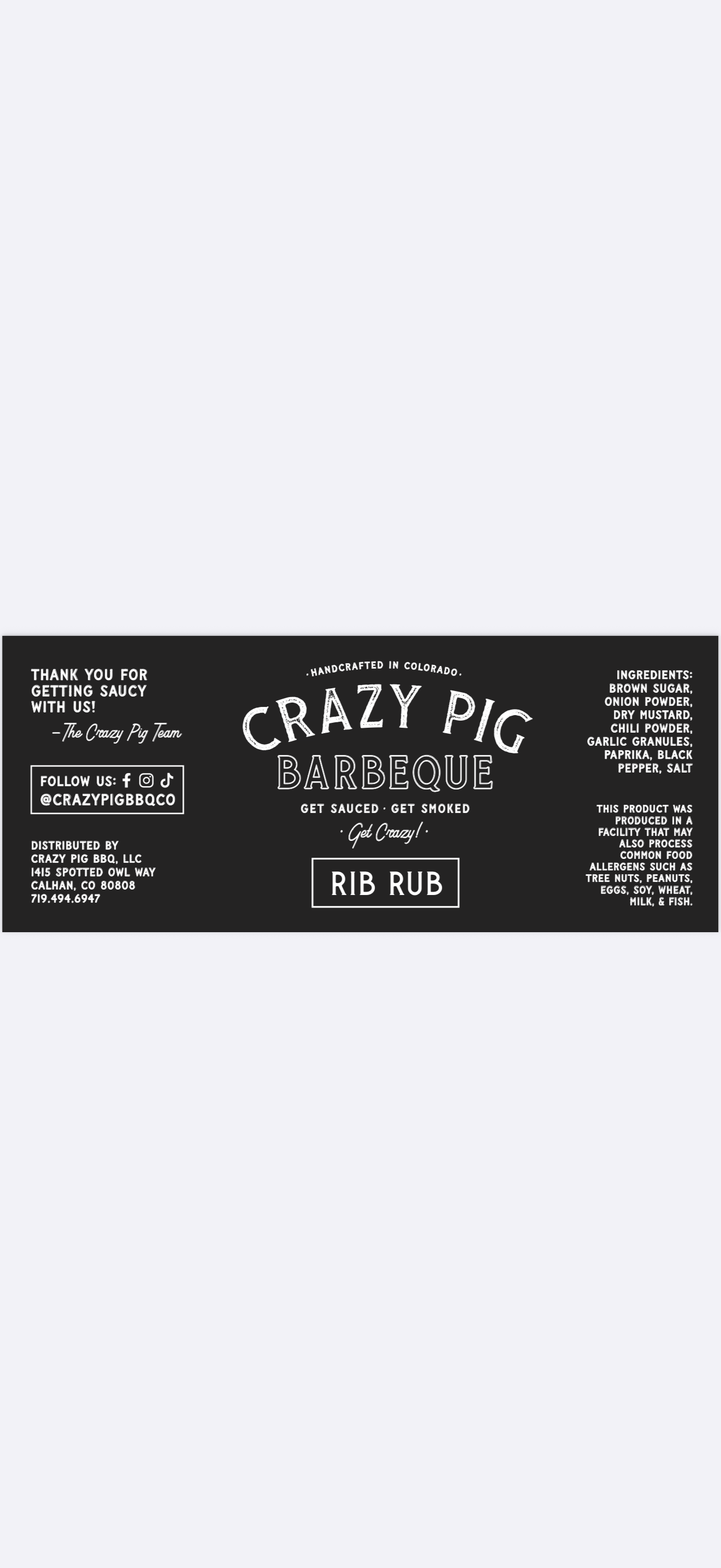 Rib Rub (BBQ Rub)