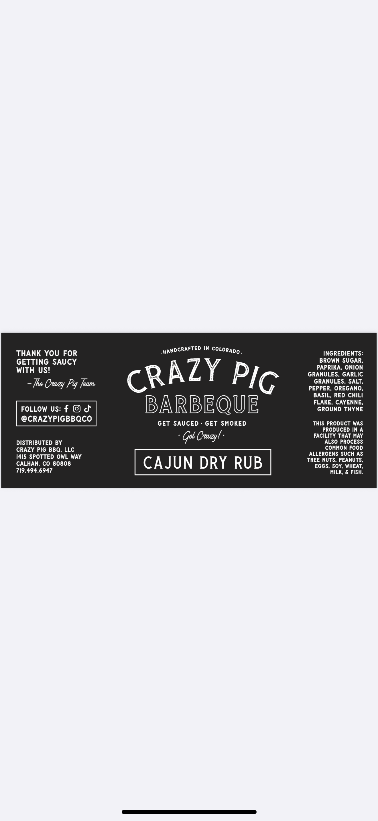 Sweet Cajun Spice Blend