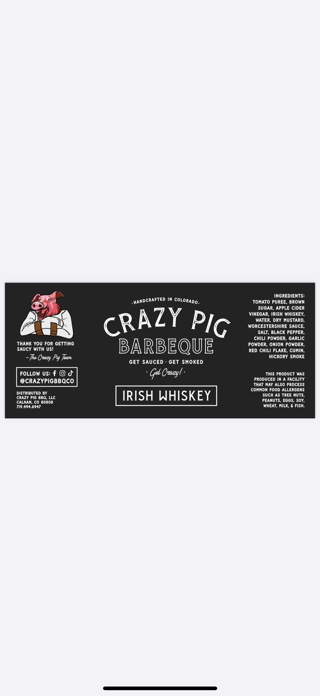 Irish Whiskey BBQ Sauce