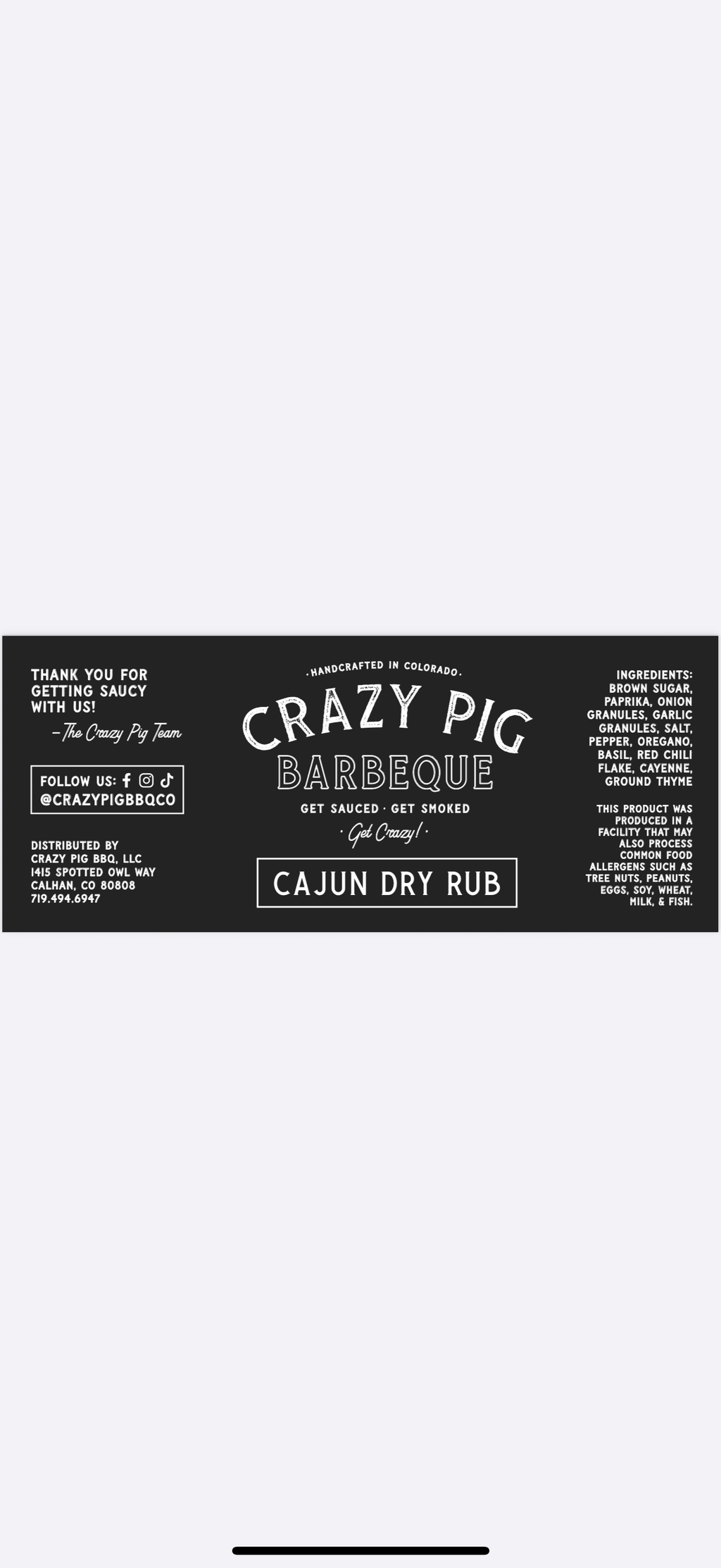 Sweet Cajun Spice Blend